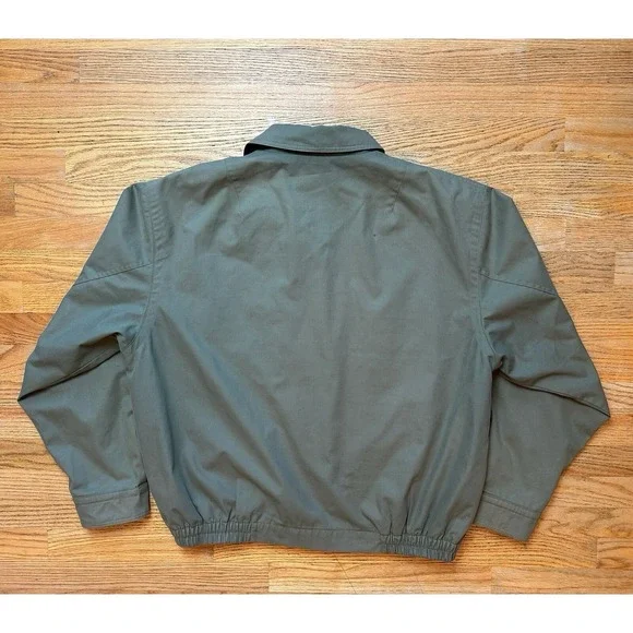 Men's XL Vintage Marine Corps League Jacket Olive - Picture 2 of 2